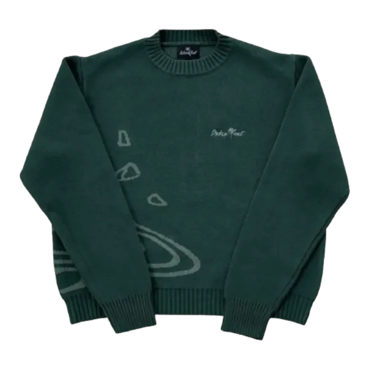 Broken Planet Knit Sweater Green