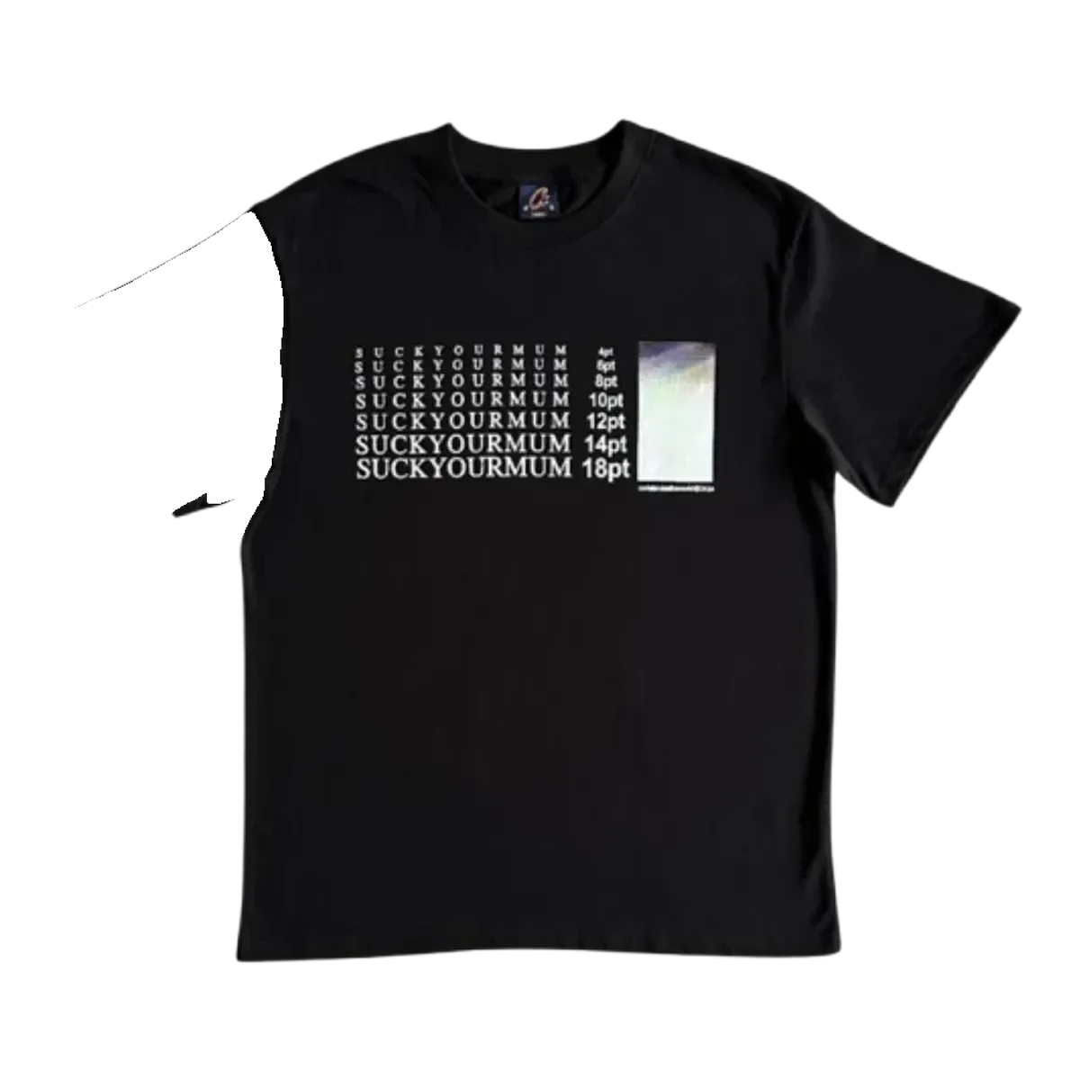 Corteiz Black Graphic Tee