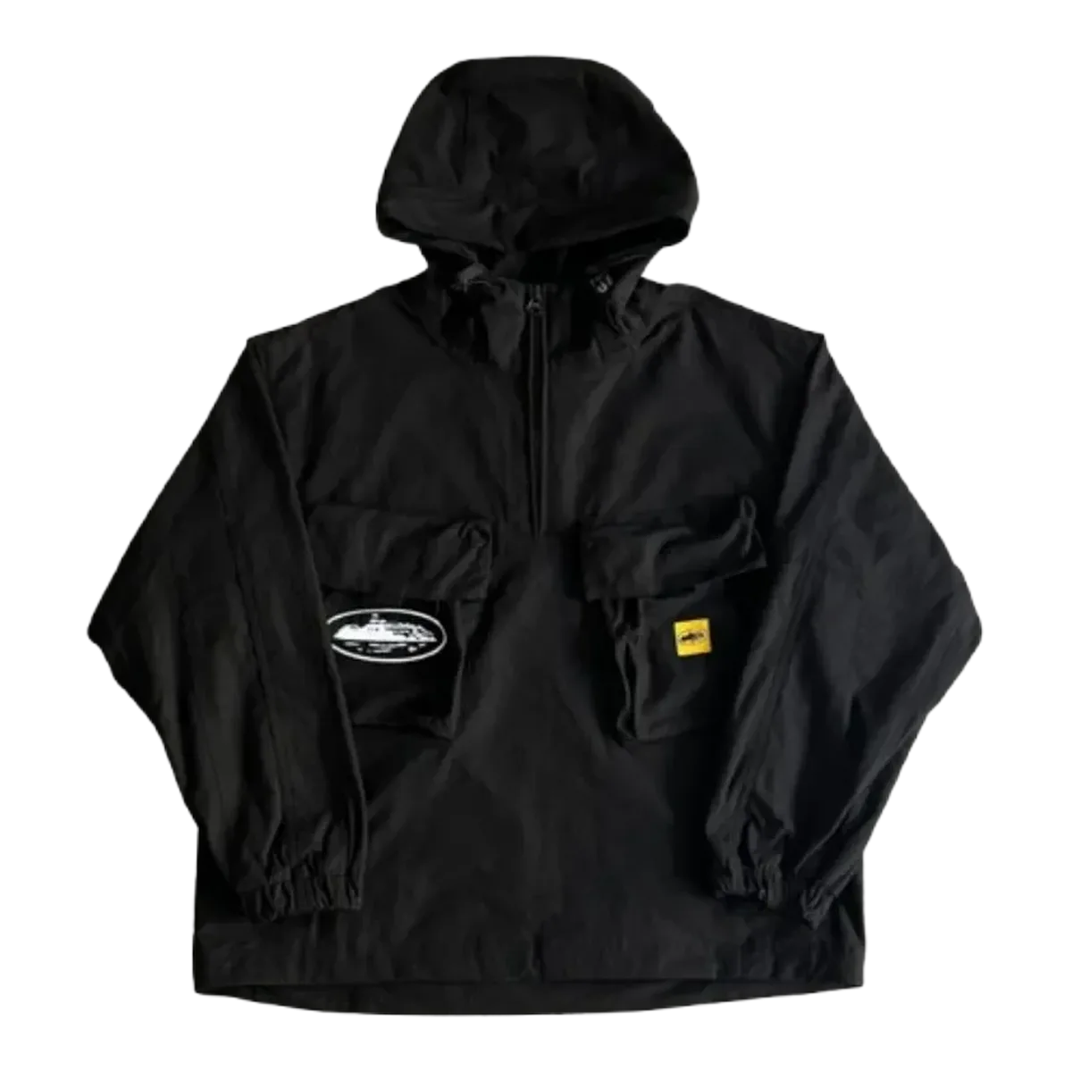 Corteiz Black Alcatraz Jacket