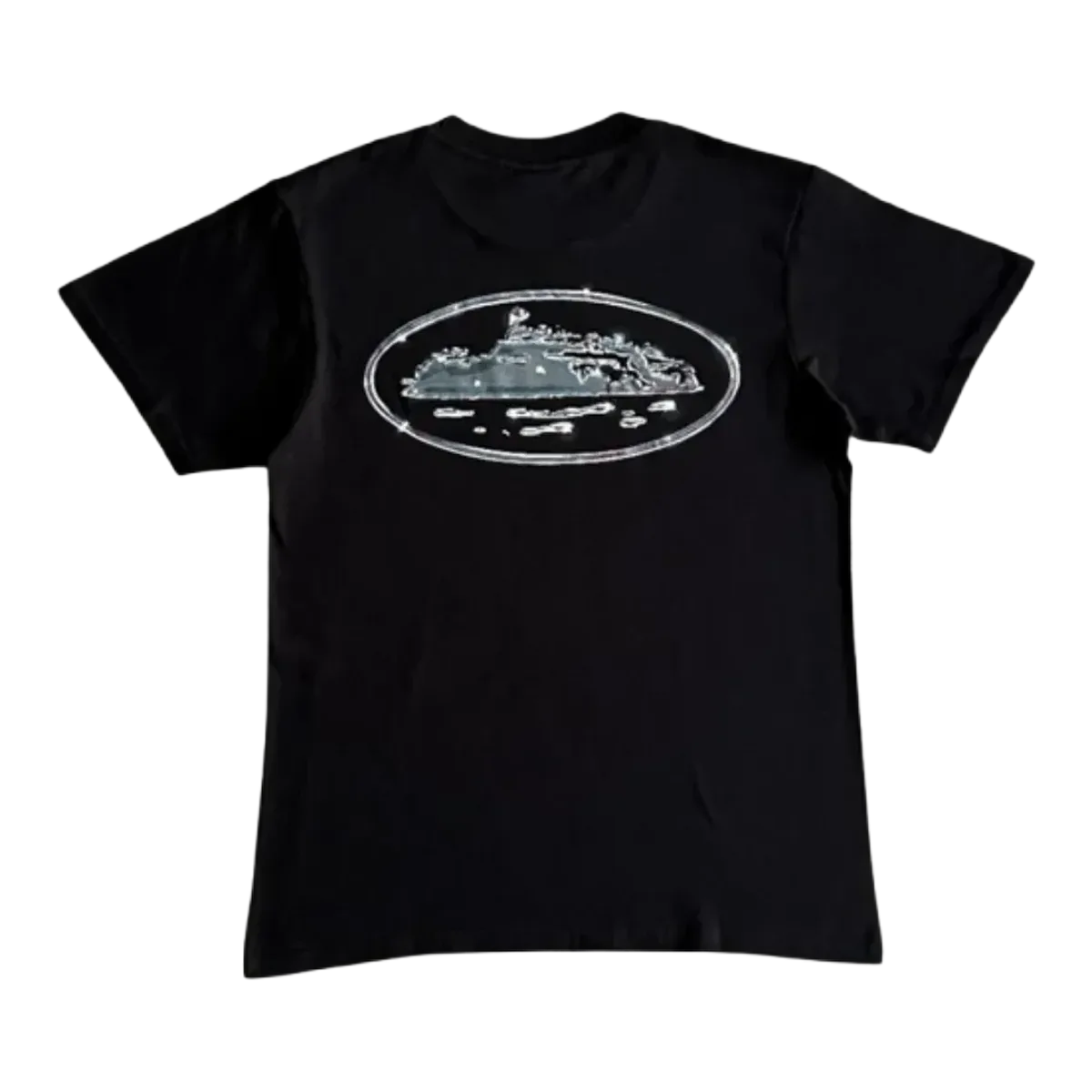 Corteiz Black Alcatraz Tee