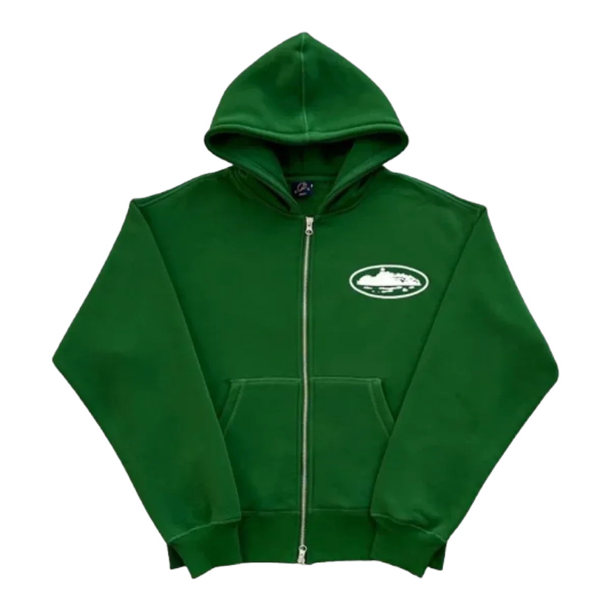 Corteiz Green Zip Hoodie