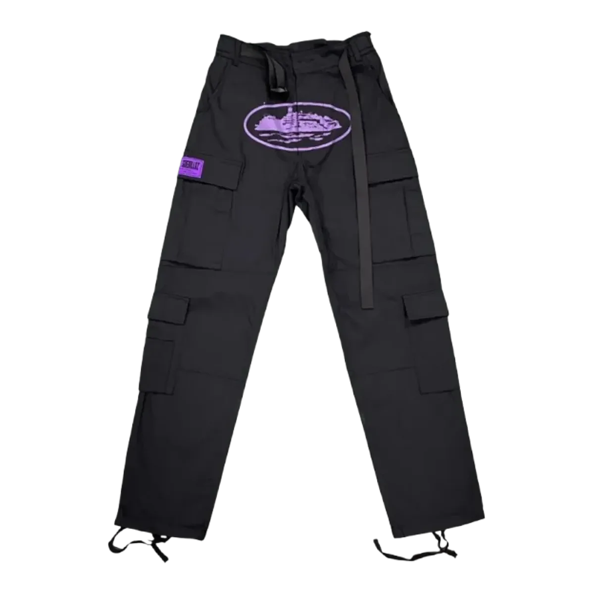 Corteiz Grey Cargo Pants