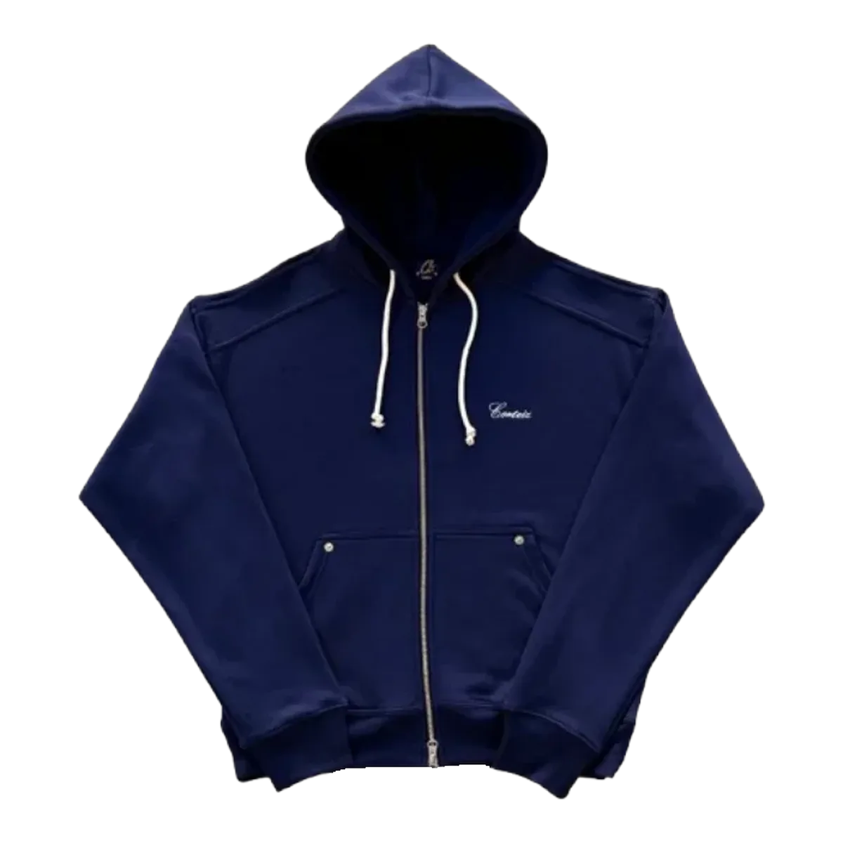 Corteiz Zip Hoodie Navy