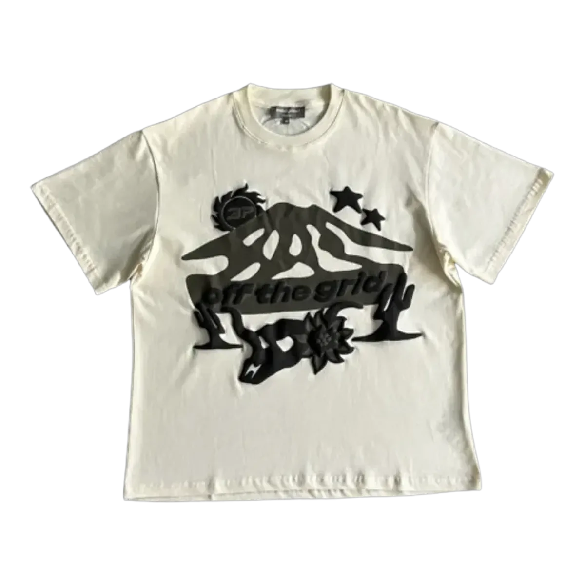 Broken Planet Cream Graphic T-Shirt