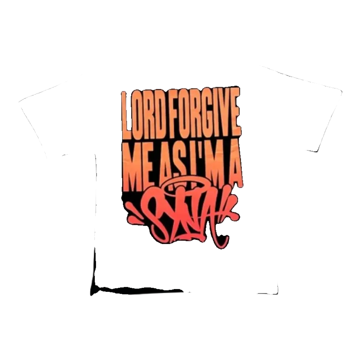 Syna World Lord Forgive Me Tee Black