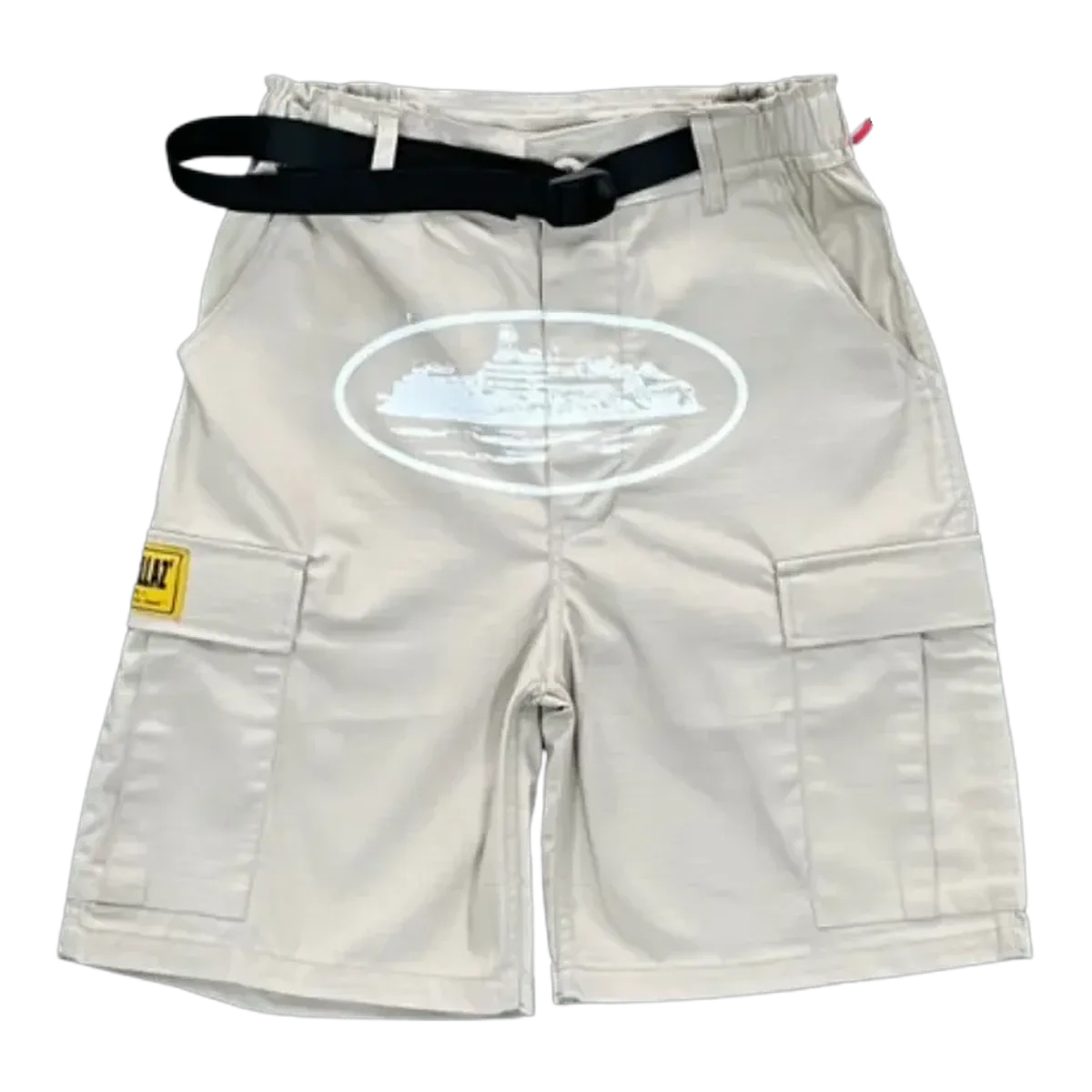 Corteiz White Cargo Shorts