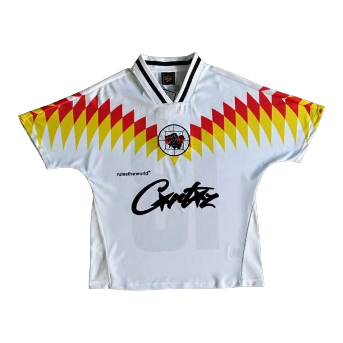 Corteiz White Football Jersey