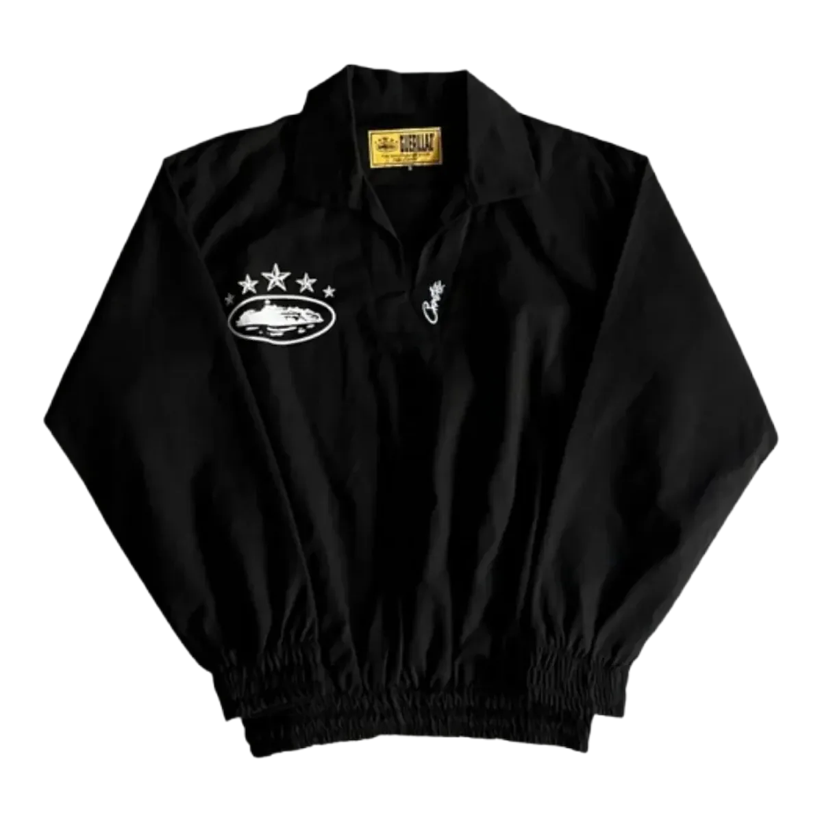 Corteiz Black Alcatraz Jacket