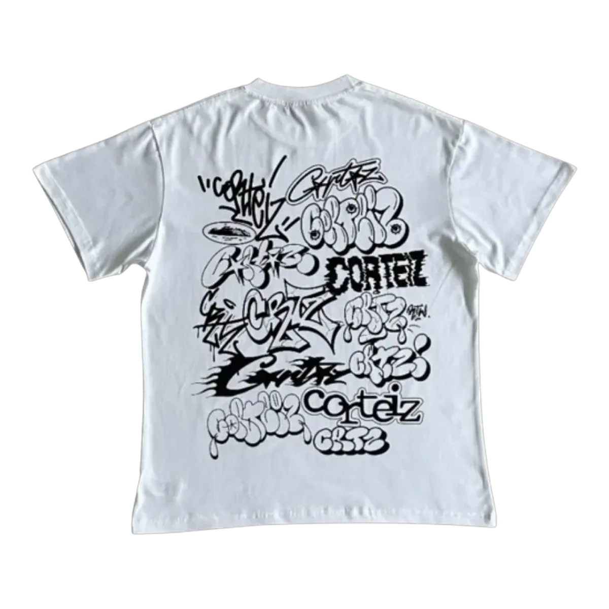 Corteiz White Graffiti Tee