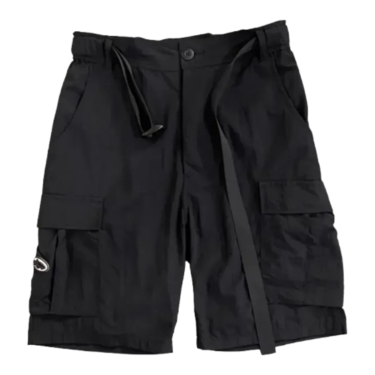 Corteiz Black Cargo Shorts