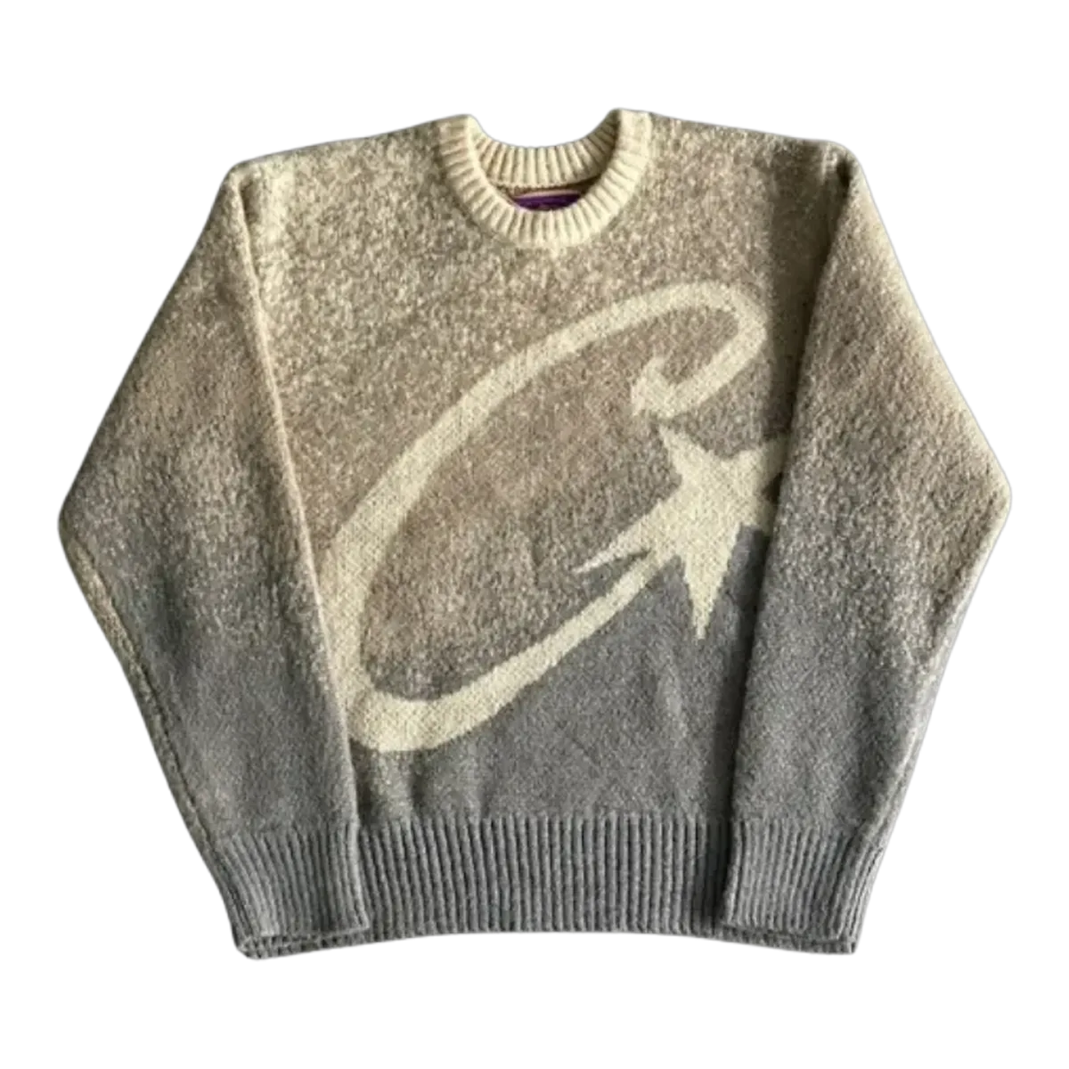 Corteiz Knit Sweater Grey