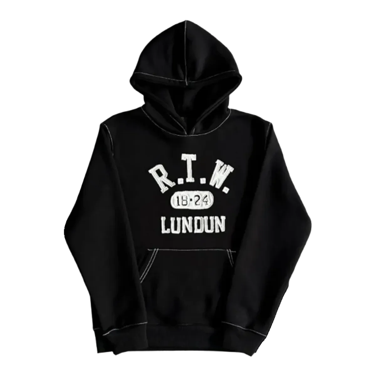 Corteiz Black Lundun Hoodie