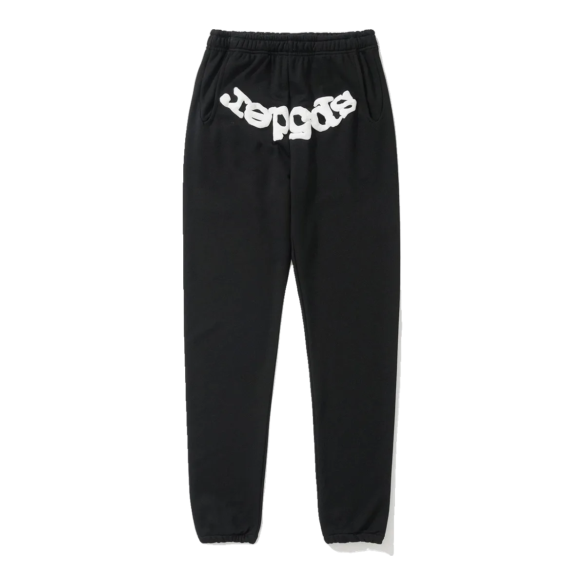 Sp5der Logo Joggers Black