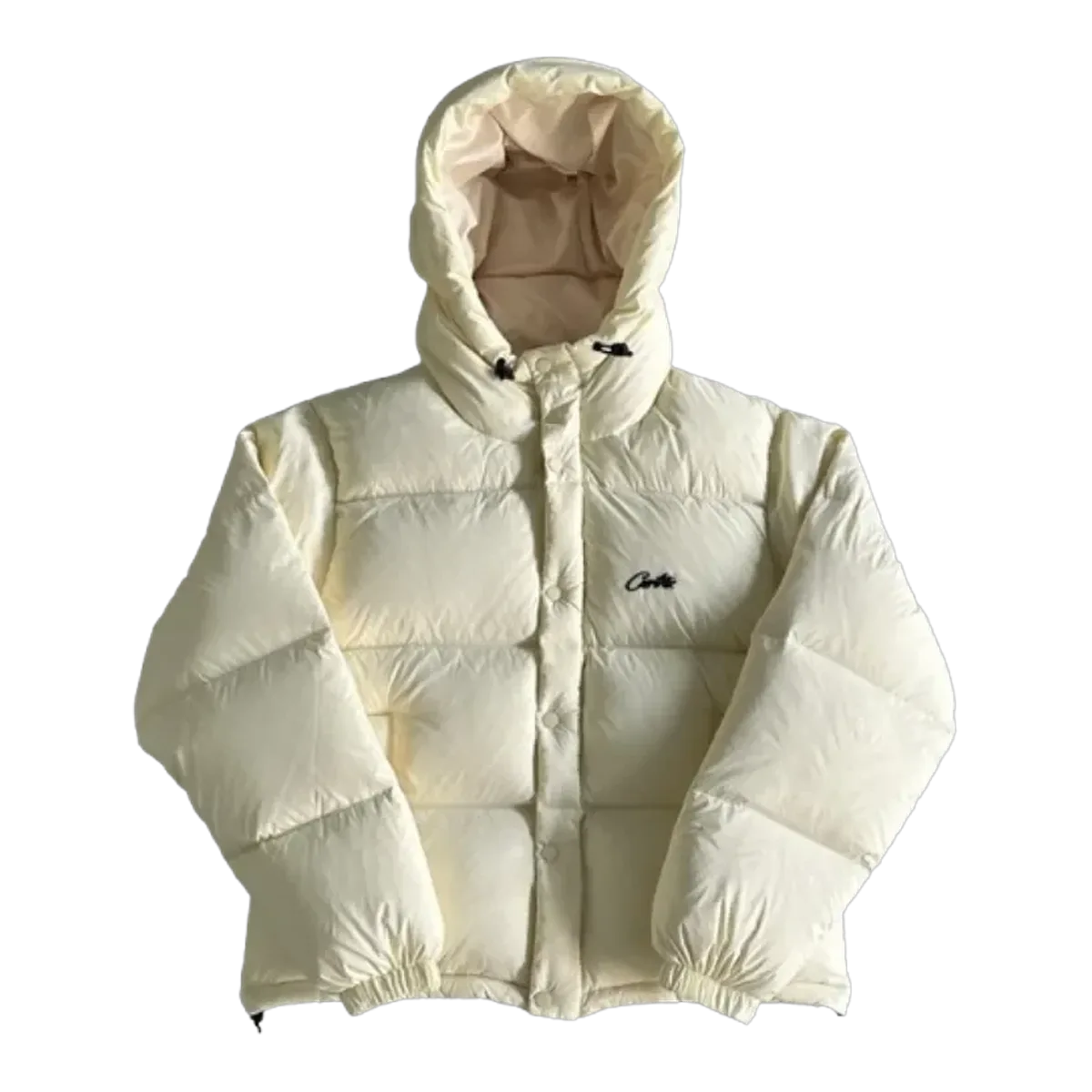 Corteiz Cream Puffer Jacket
