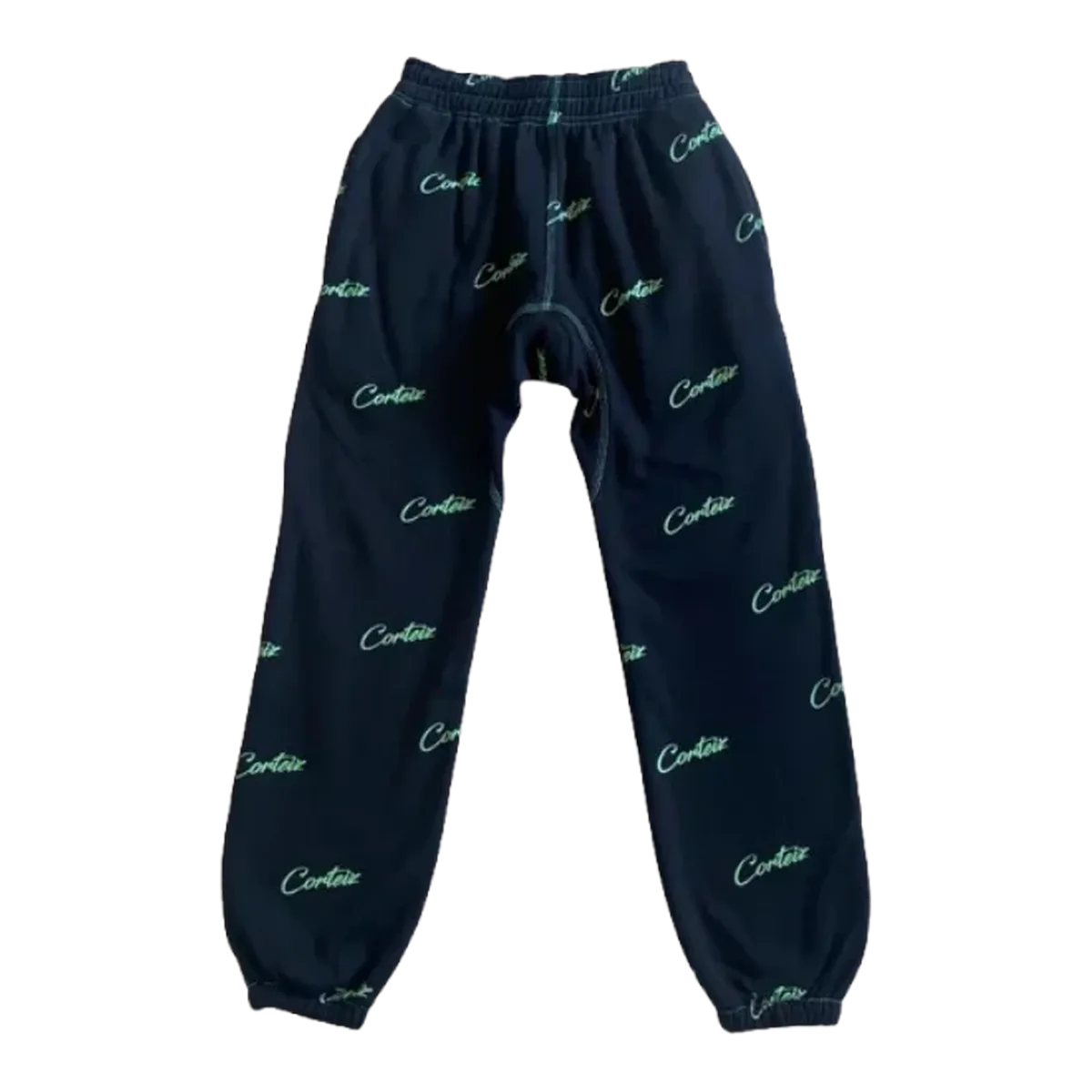 Corteiz Navy Monogram Sweatpants