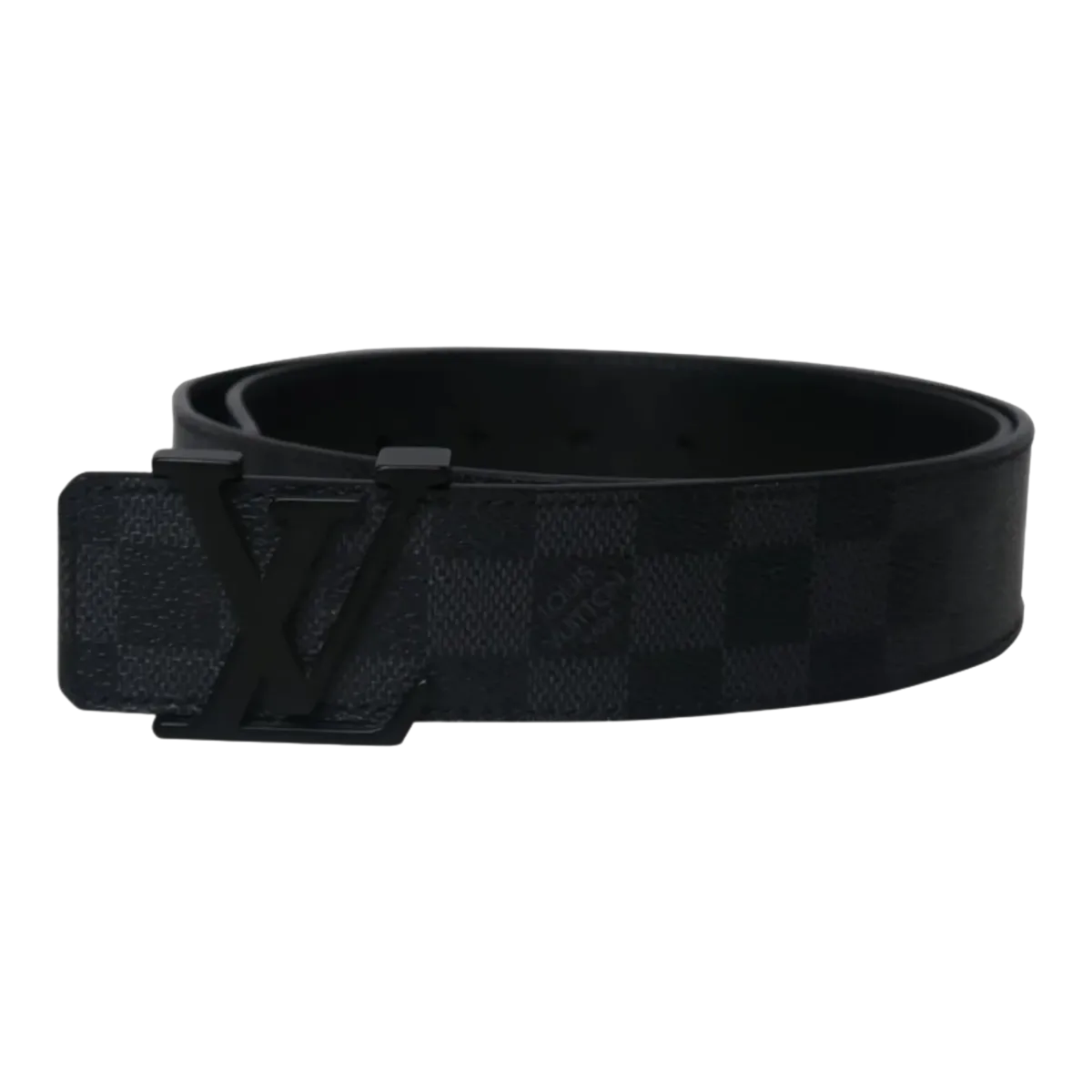 Louis Vuitton Black Damier Belt