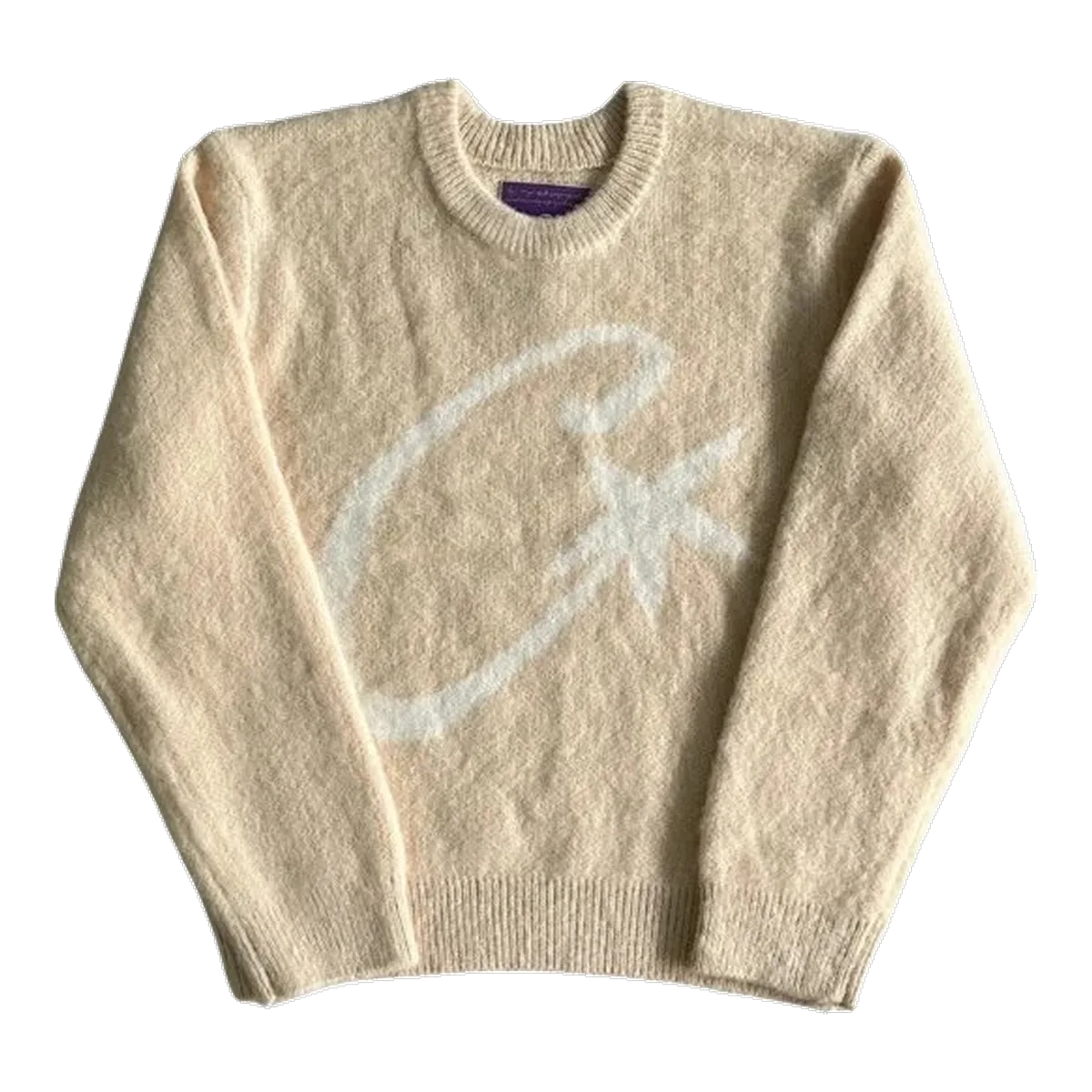 Purple Brand Sweater Cream