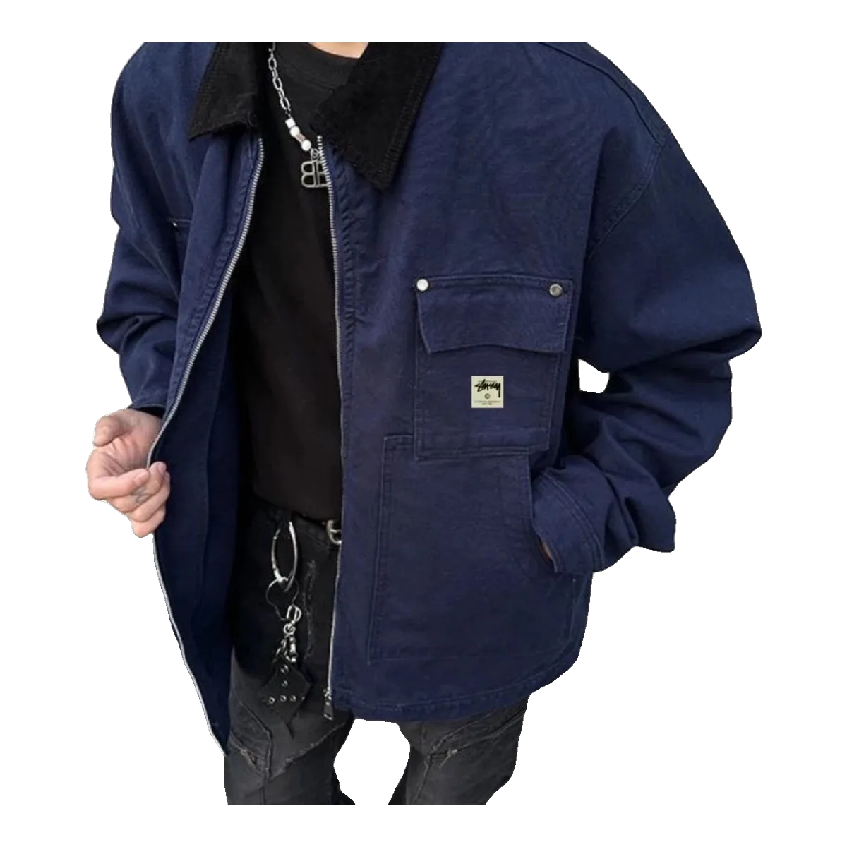 Stussy Navy Jacket