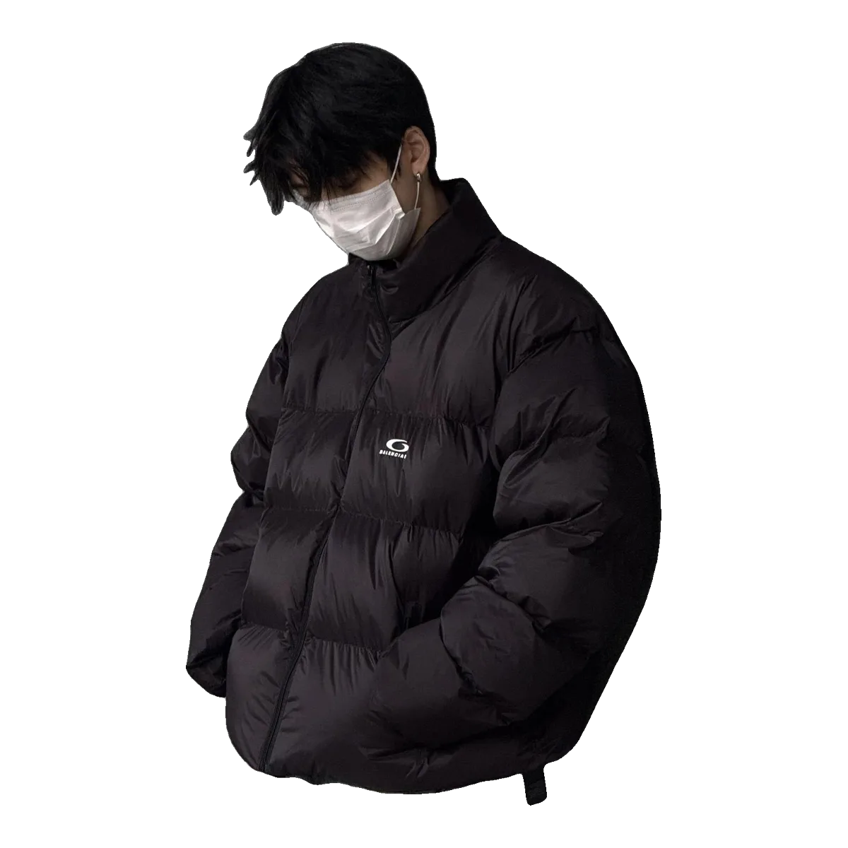 Balenciaga Black Puffer Jacket