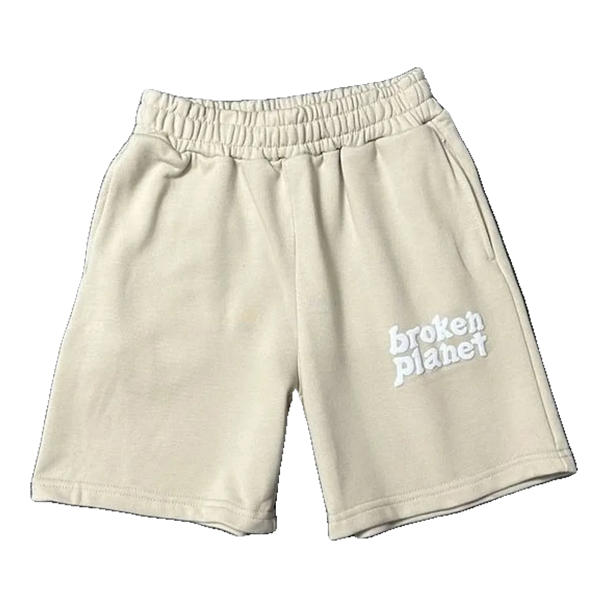 Broken Planet Cream Shorts