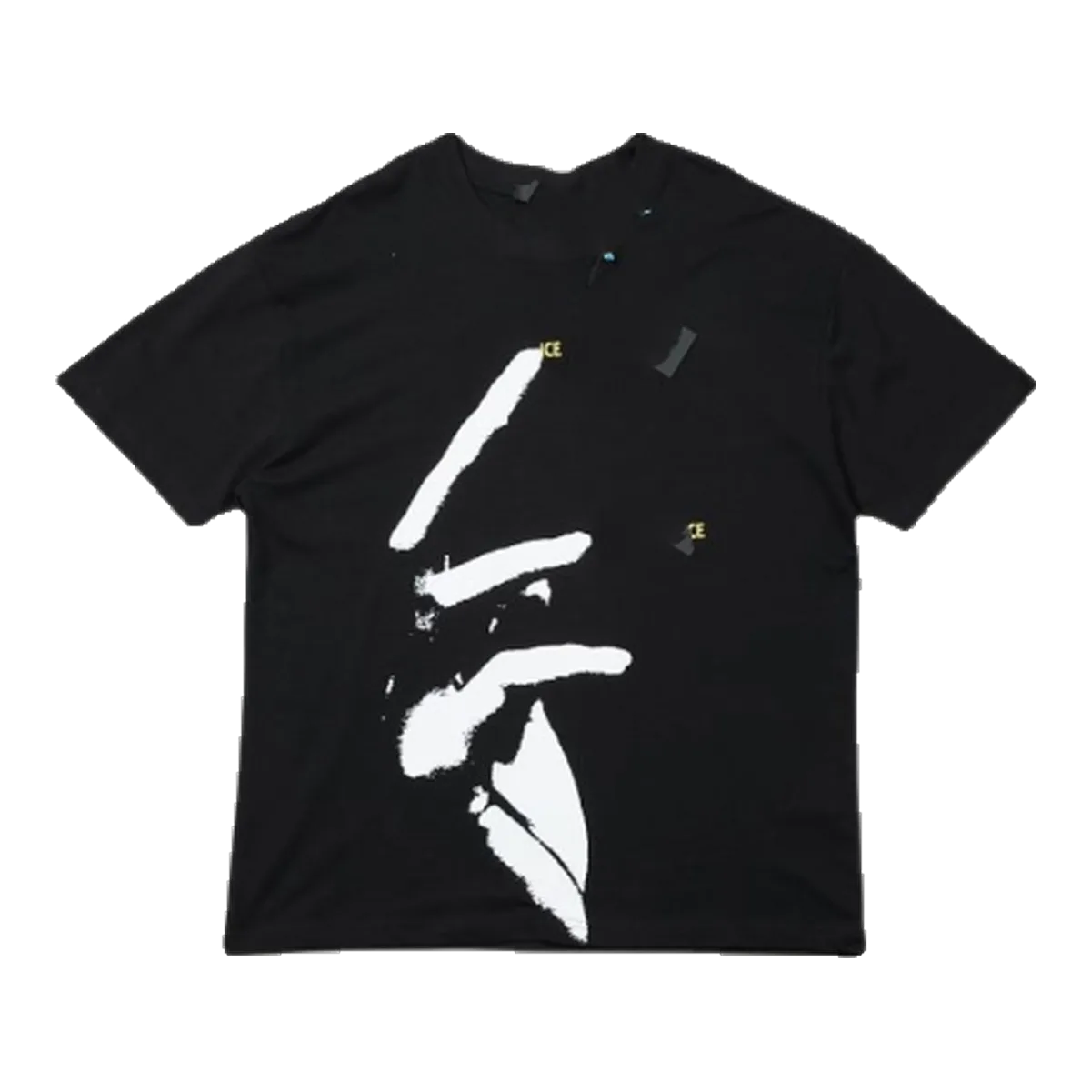 Raf Simons Black Face T-Shirt
