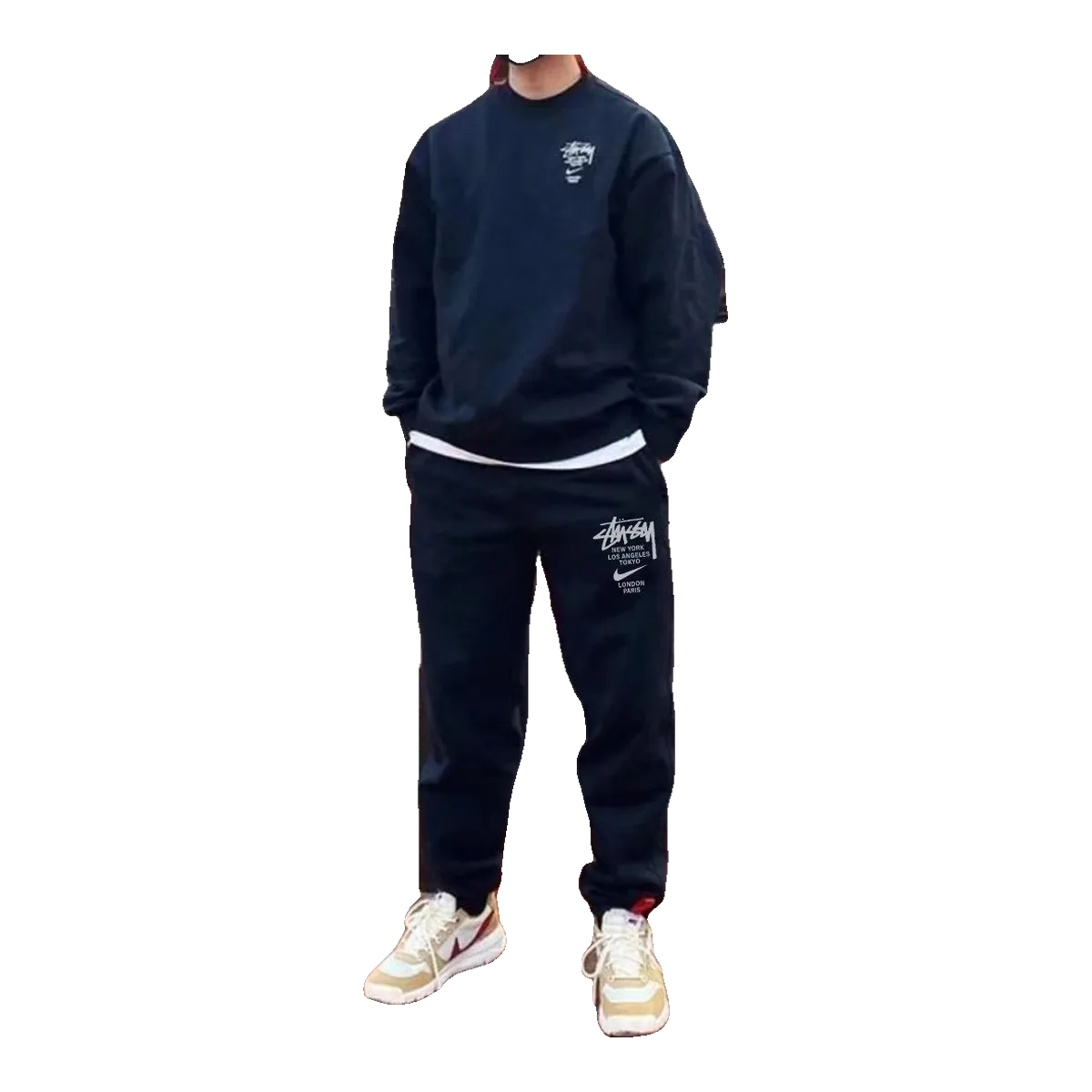 Nike Trousers Navy