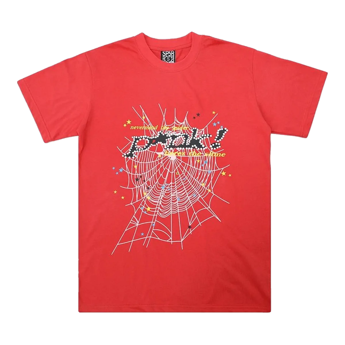 Sp5der Web T-Shirt Red