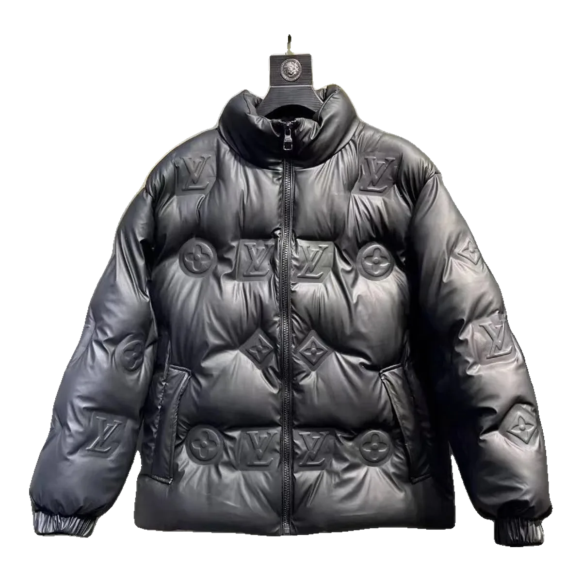Louis Vuitton Grey Puffer Jacket