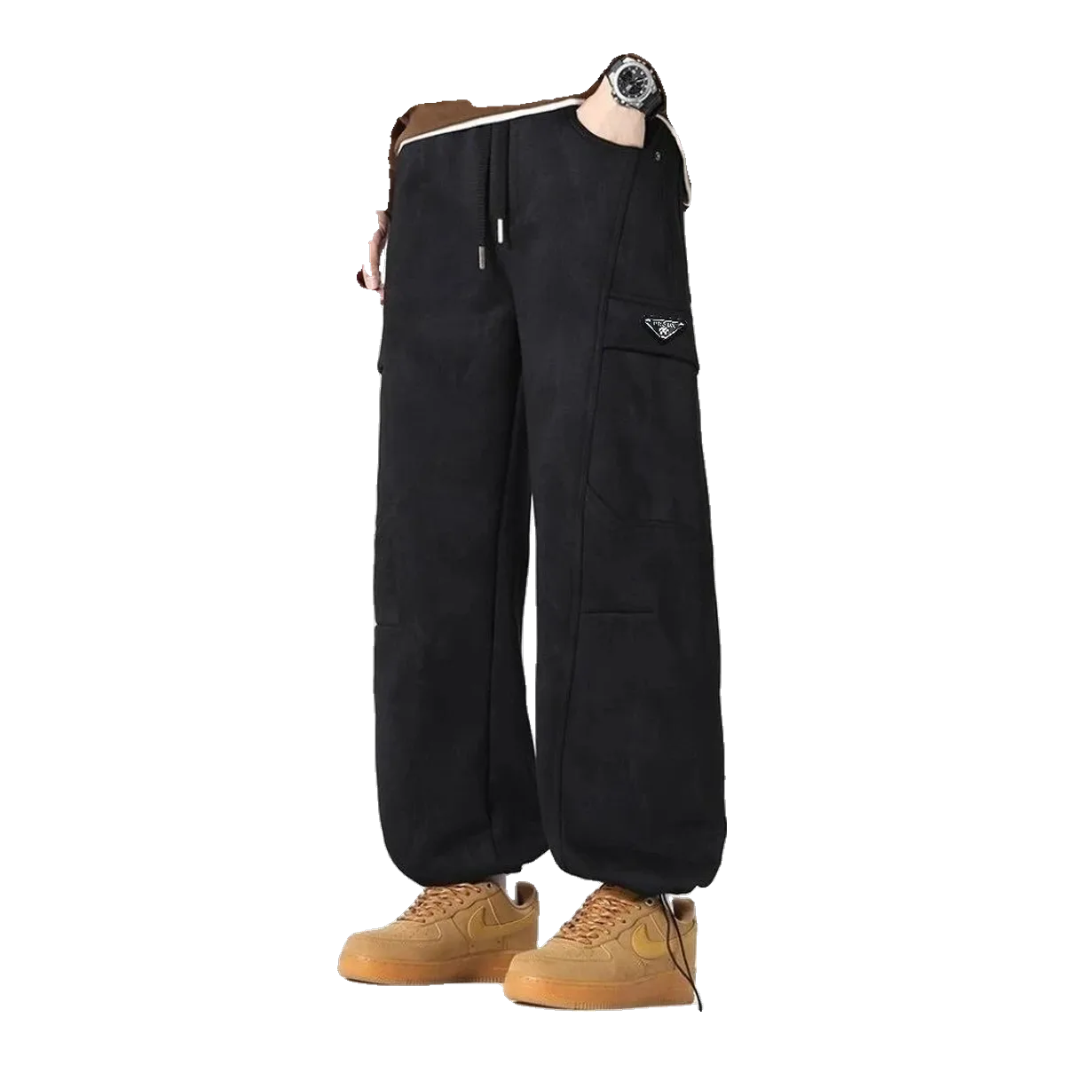 Prada Cargo Pants Black