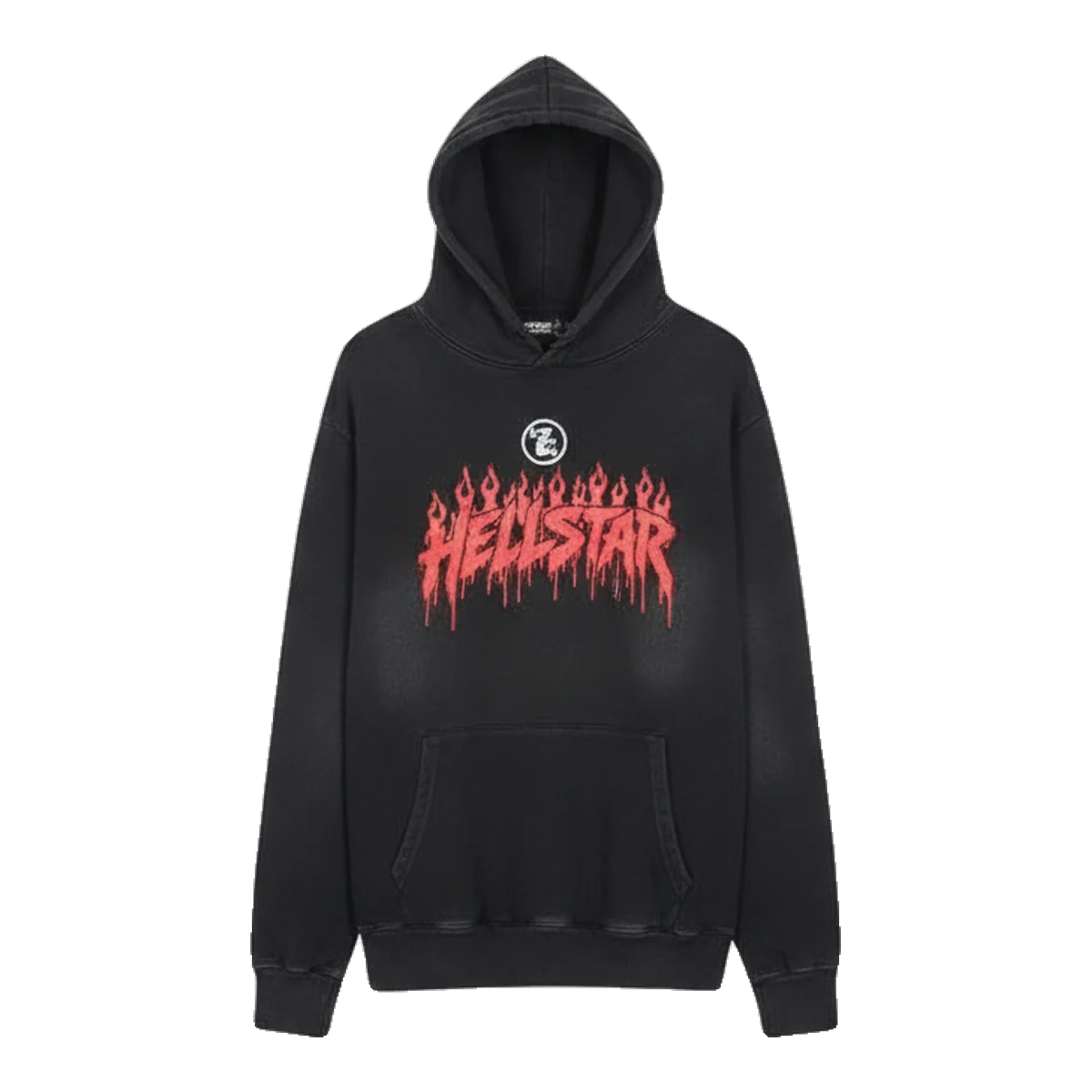 Hellstar Logo Hoodie Black