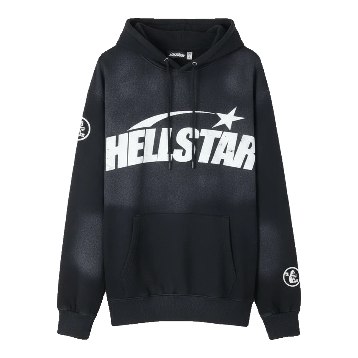 Hellstar Logo Hoodie Black
