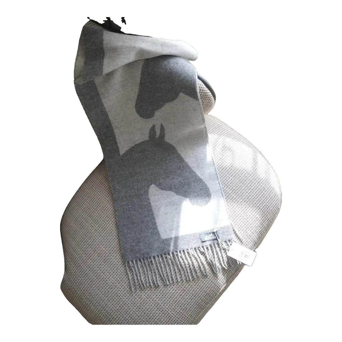 Hermes Grey Scarf