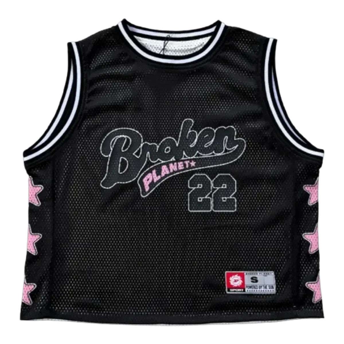 Broken Planet Jersey Vest Black