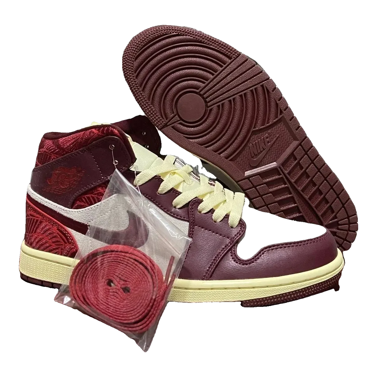 Jordan Sneakers Burgundy