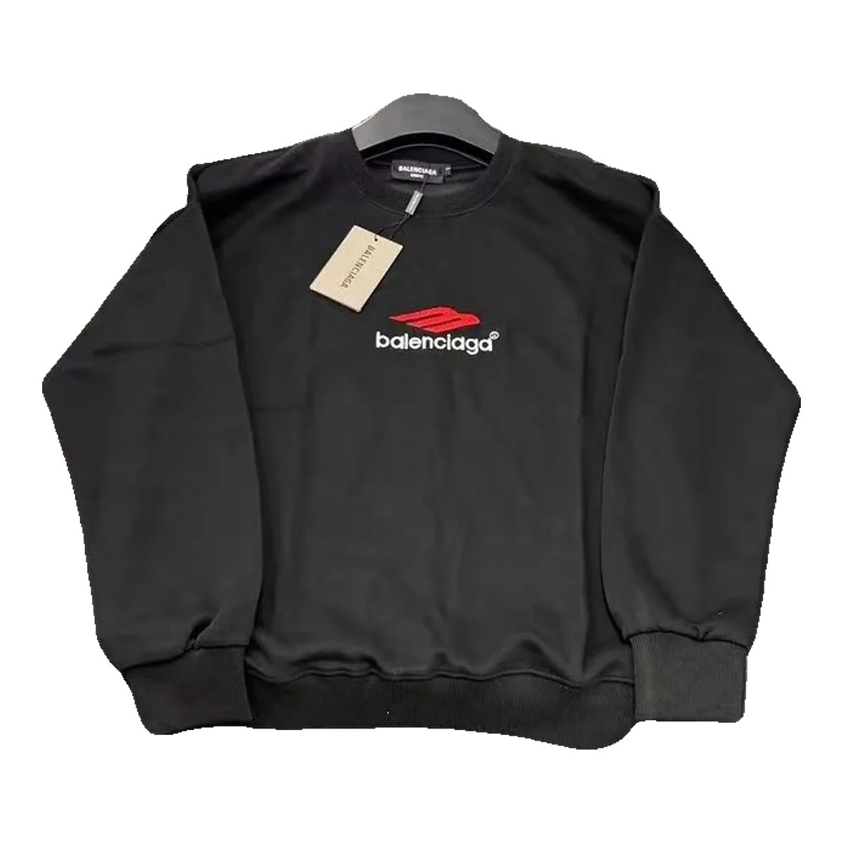 Balenciaga Black Logo Sweatshirt