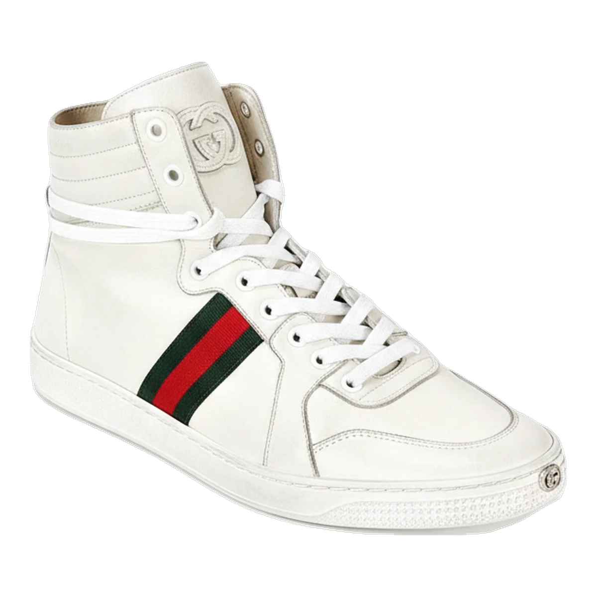 Gucci High-Top Sneakers White