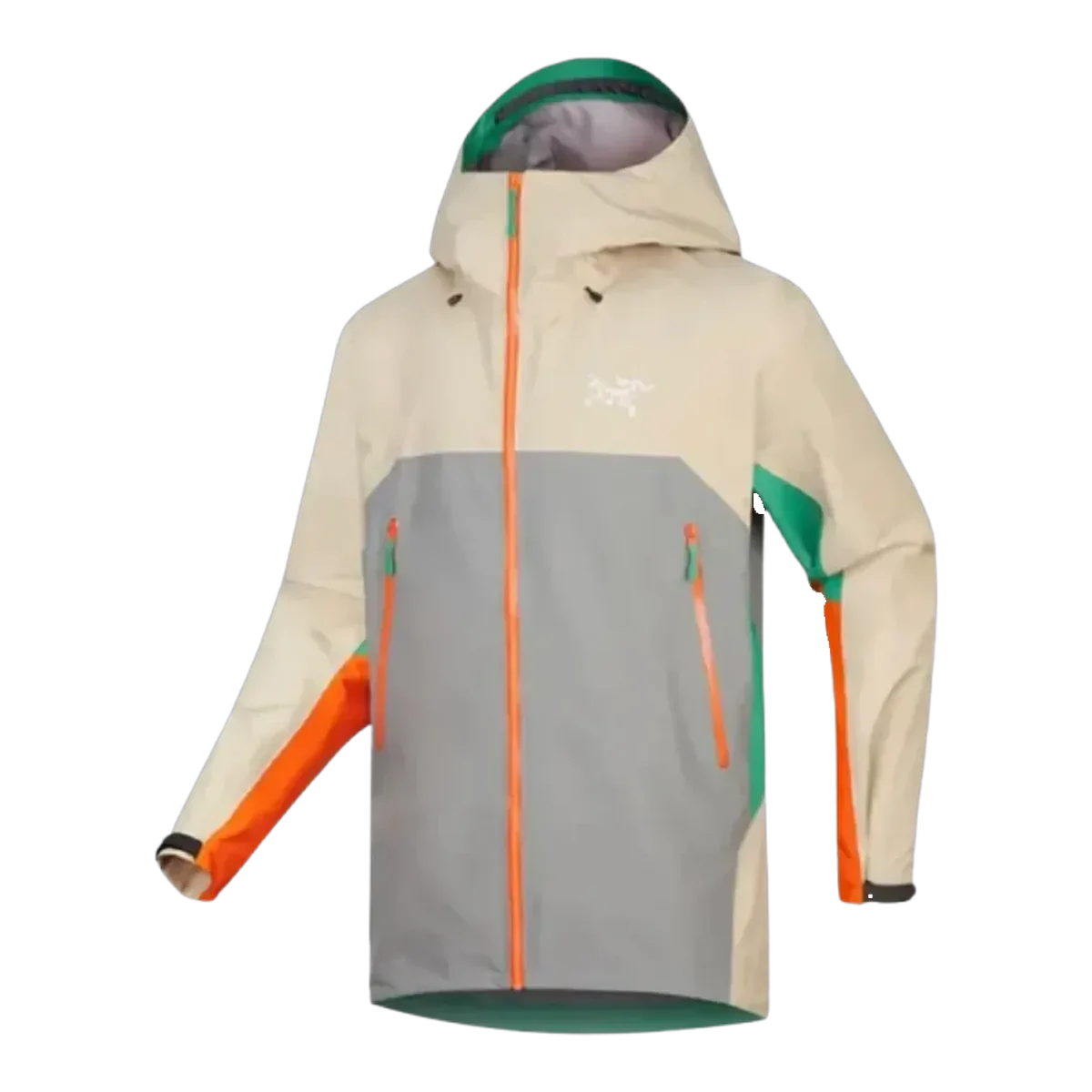 Arc'teryx Beige Grey Shell Jacket