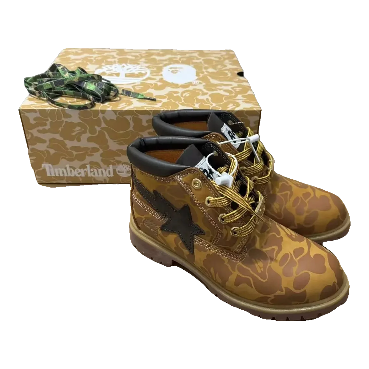 Bape Camo Boots