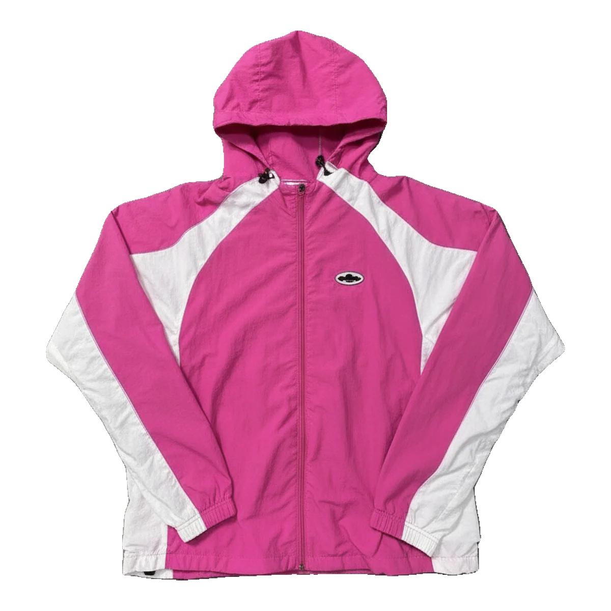 Lacoste Pink White Windbreaker