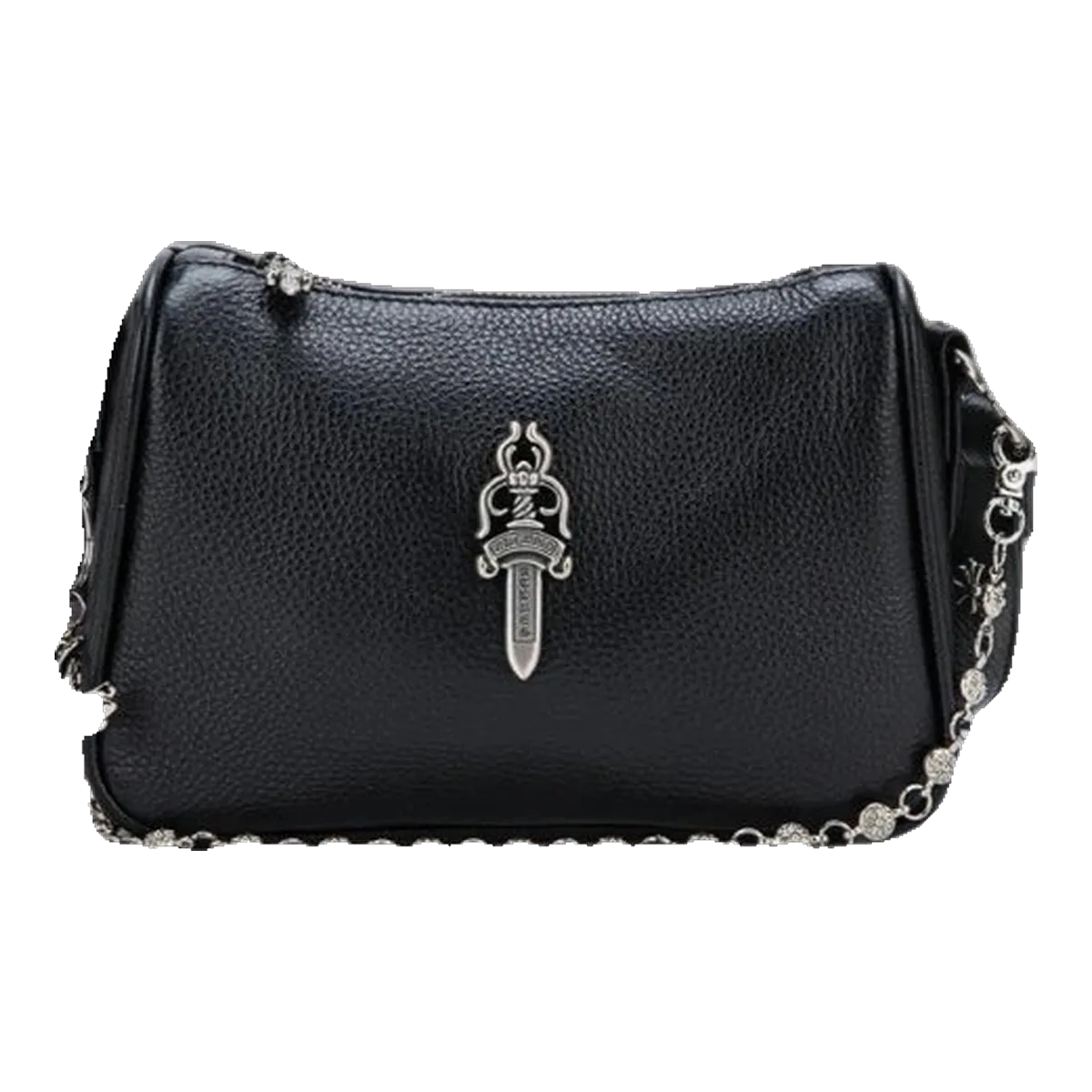 Chrome Hearts Black Dagger Bag