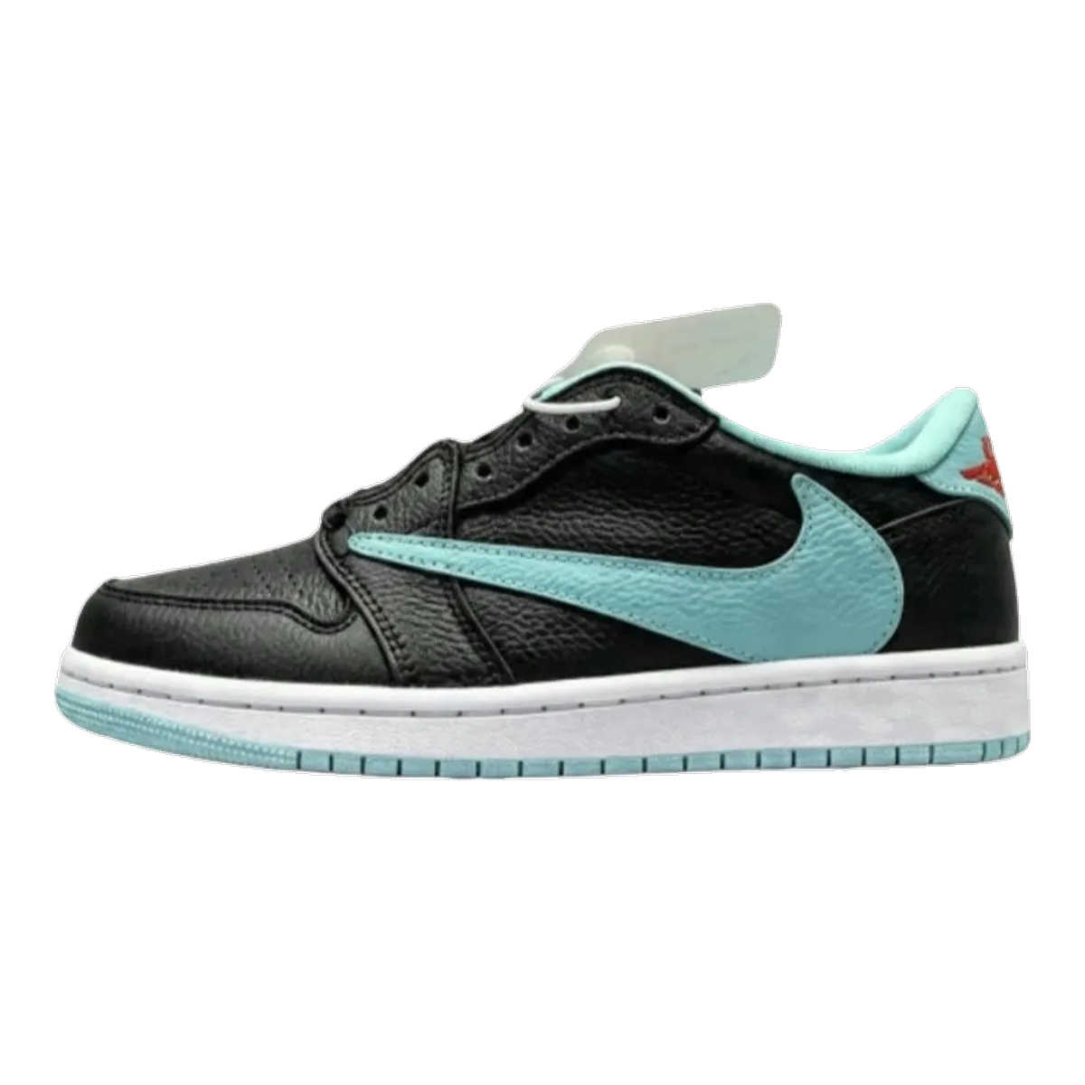 Jordan 1 Low Teal Sneakers