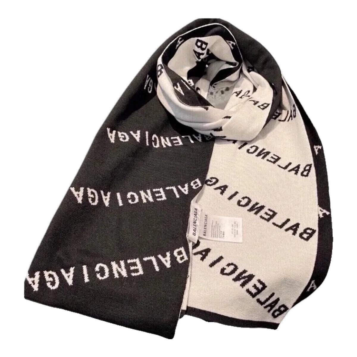 Balenciaga Logo Scarf
