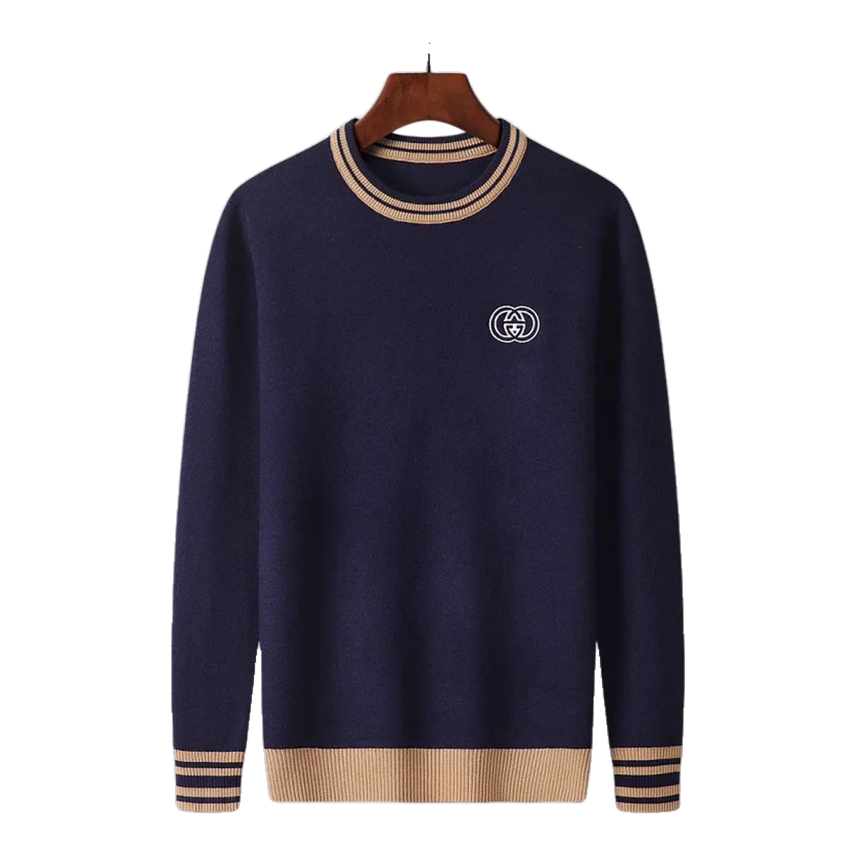 Gucci Navy GG Logo Sweater