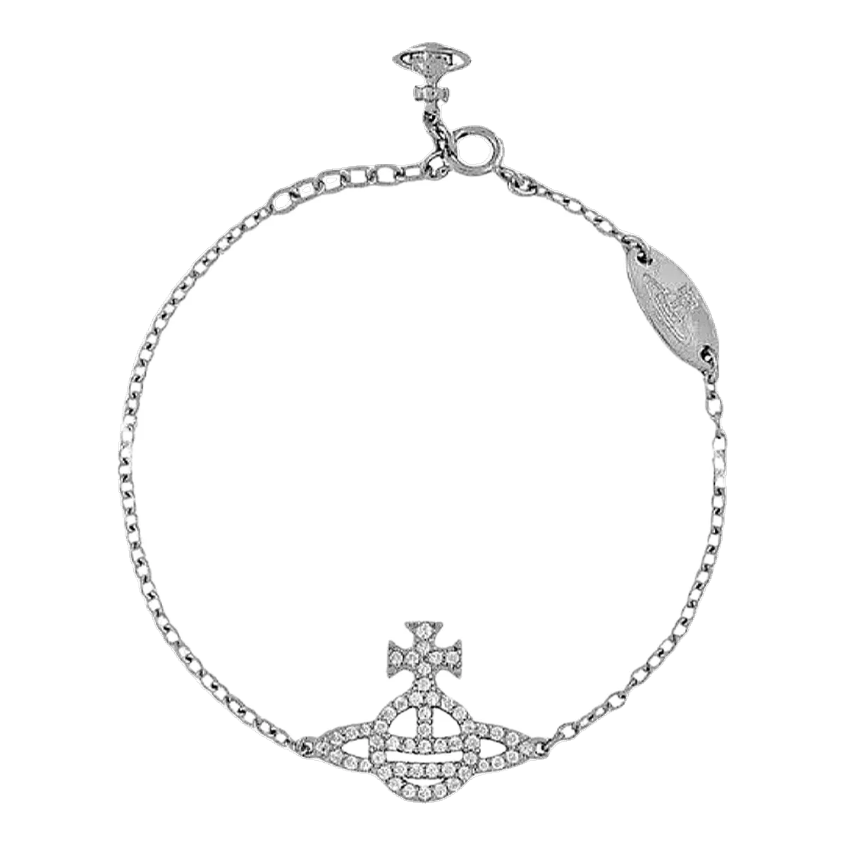 Vivienne Westwood Silver Orb Bracelet