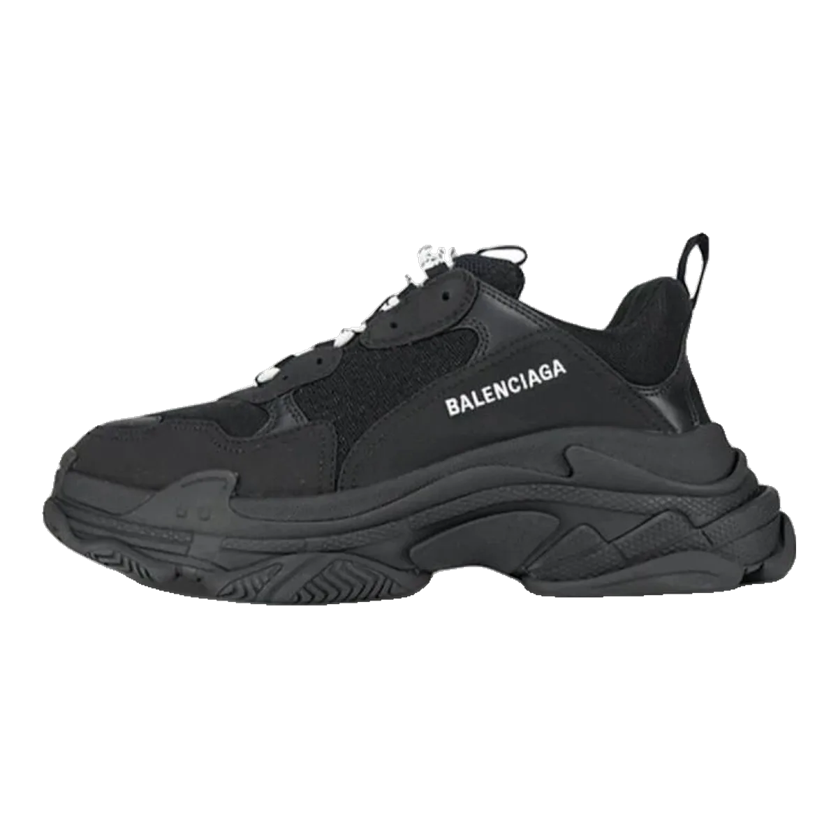 Balenciaga Black Triple S Sneakers