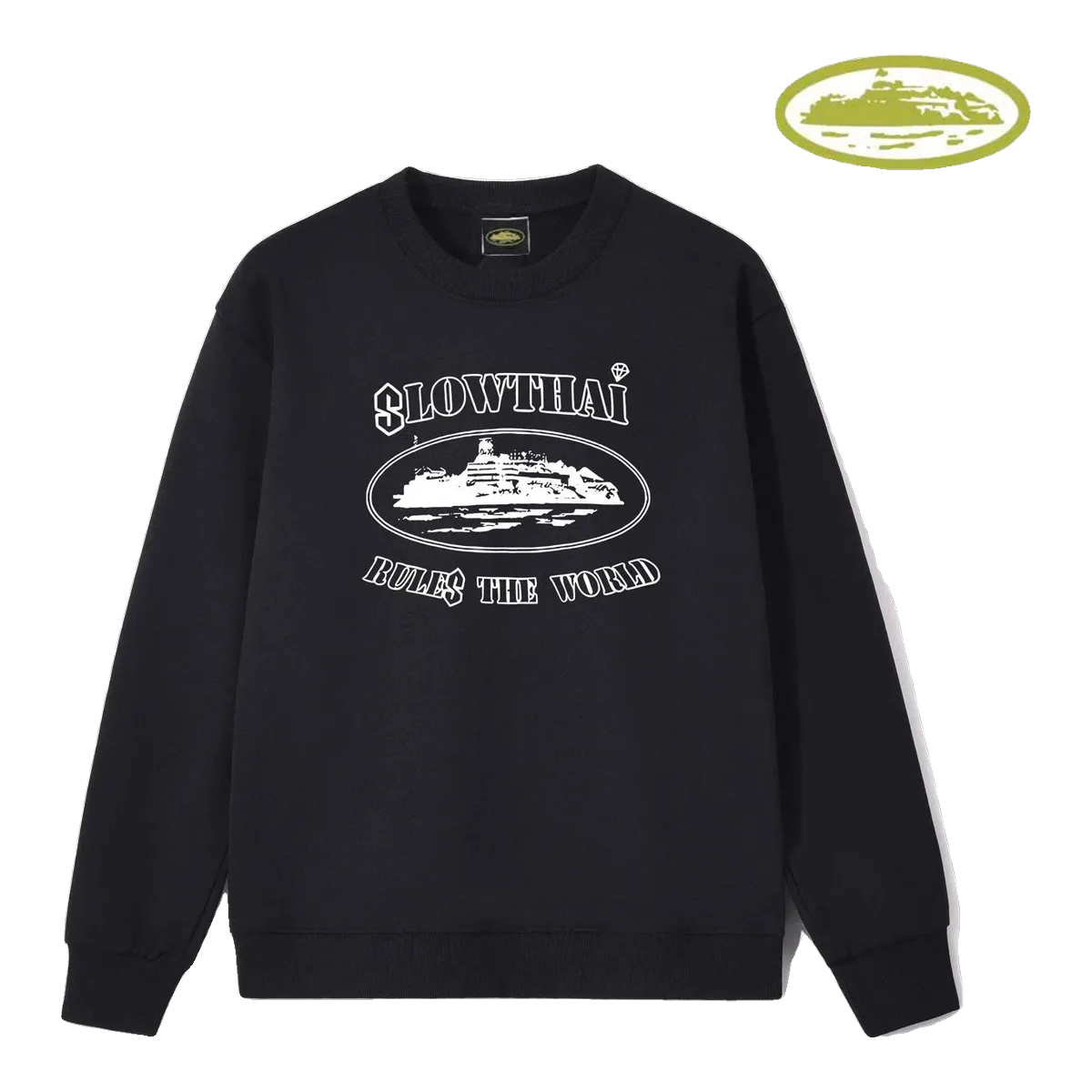 Corteiz Navy Sweatshirt Alcatraz