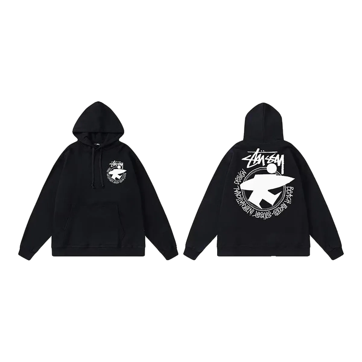 Stussy Black Hoodie