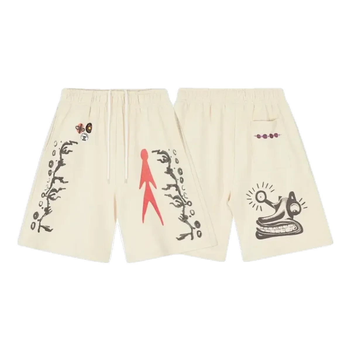 Travis Scott Cream Shorts