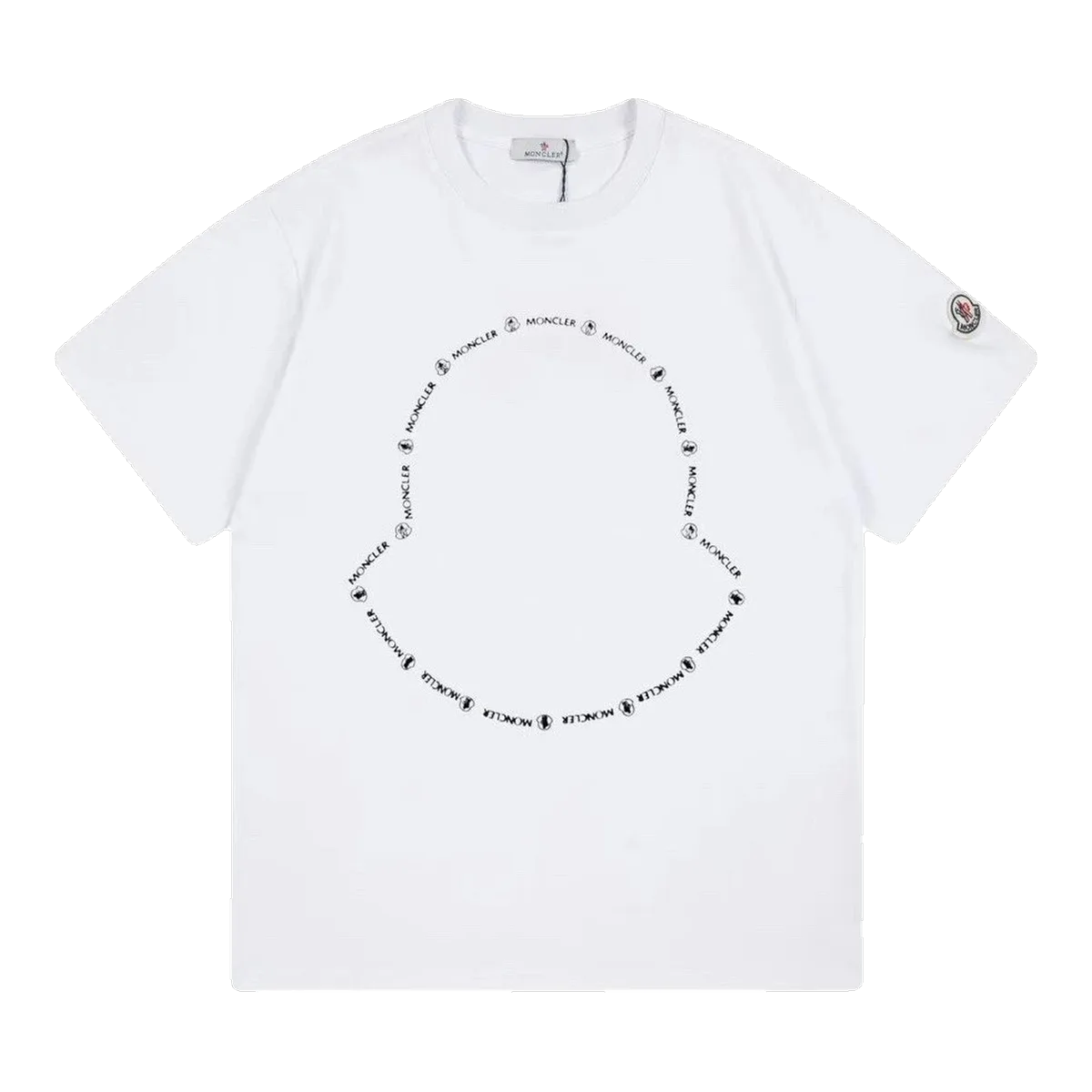 Moncler Circle Logo T-Shirt White