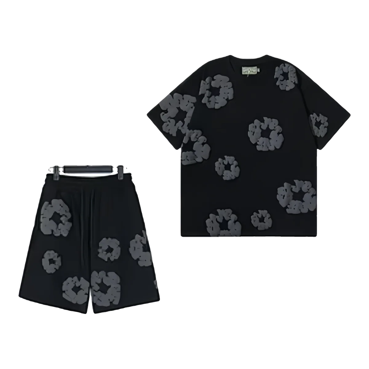Denim Tears Floral Black T-Shirt